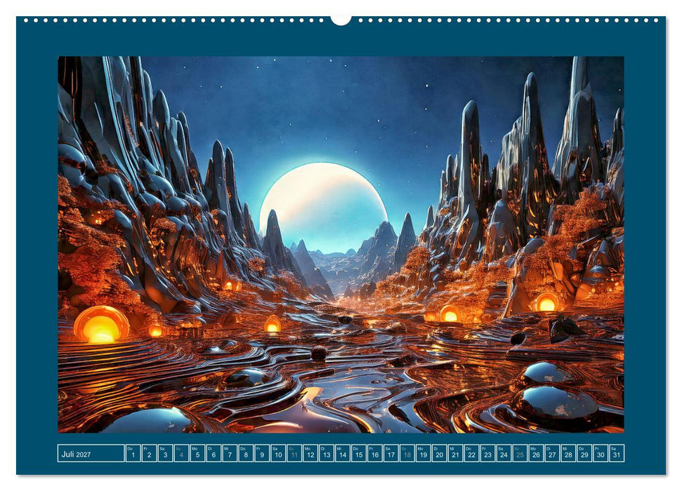 Außerirdische Zivilisationen (CALVENDO Premium Wandkalender 2027)