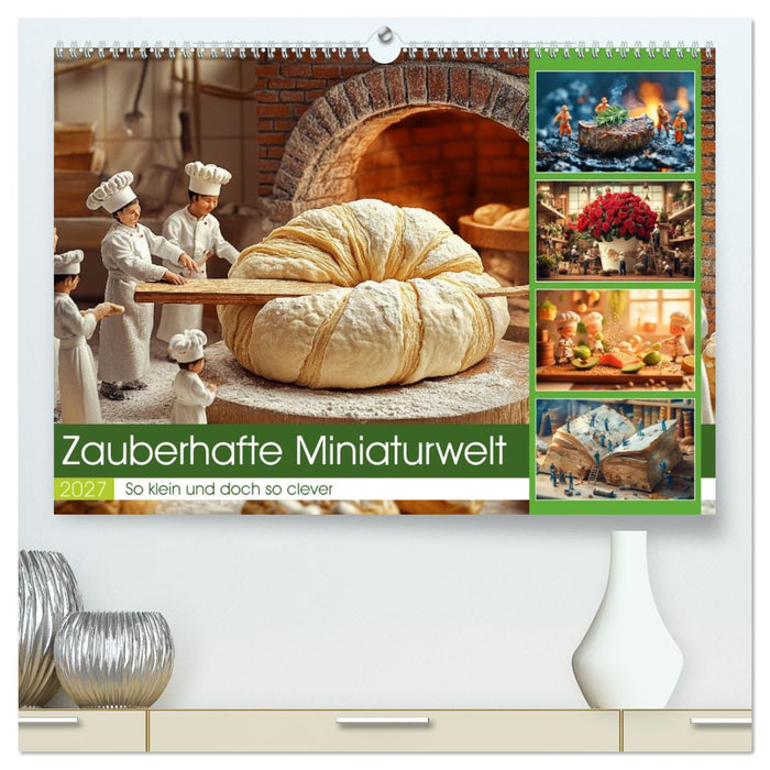 Zauberhafte Miniaturwelt (CALVENDO Premium Wandkalender 2027)
