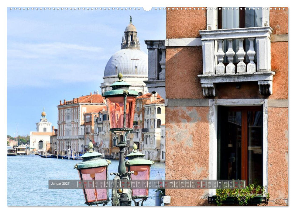 Sehnsuchtsort Venedig 2027 (CALVENDO Premium Wandkalender 2027)
