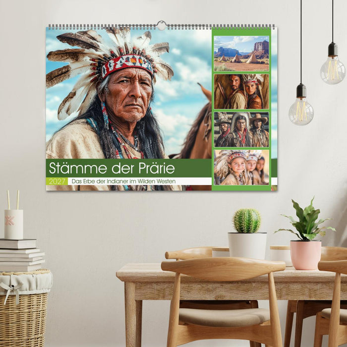 Stämme der Prärie (CALVENDO Wandkalender 2027)