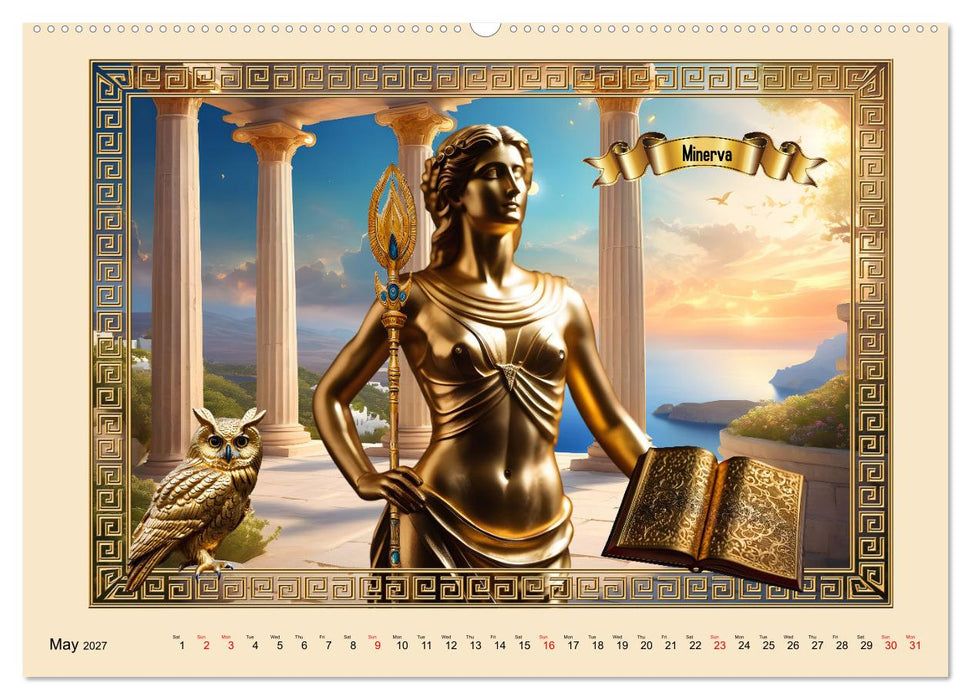 Roman Gods - under the spell of mythology (CALVENDO Premium-Calendar 2027)