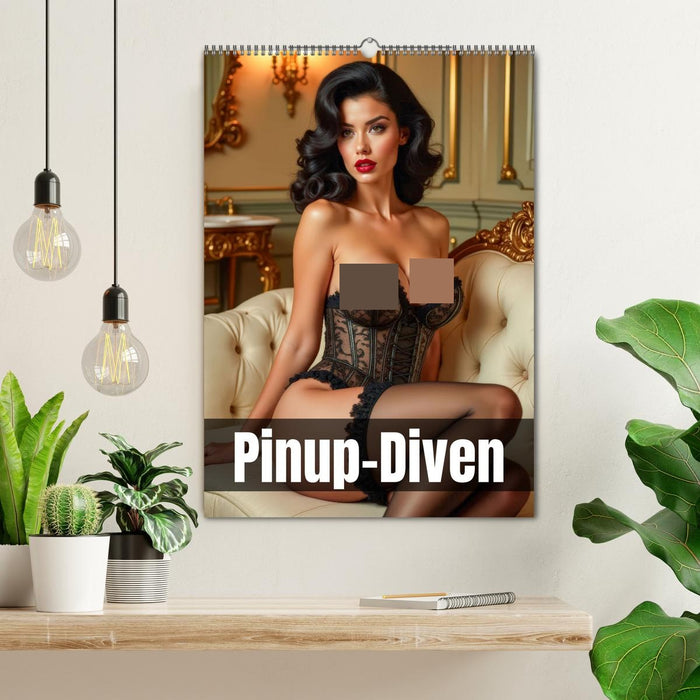 Pinup-Diven (CALVENDO Wandkalender 2027)