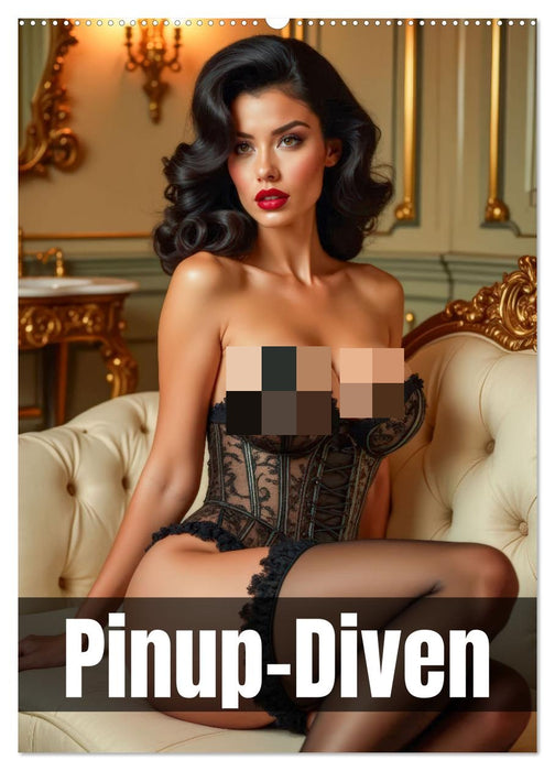 Pinup-Diven (CALVENDO Wandkalender 2027)