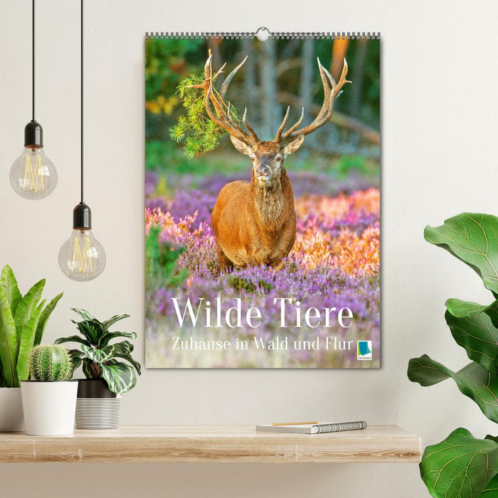 Wilde Tiere: Zuhause in Wald und Flur (CALVENDO Wandkalender 2027)