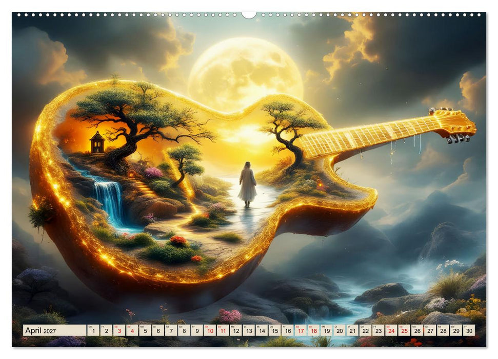 Gitarrenhorizonte (CALVENDO Wandkalender 2027)