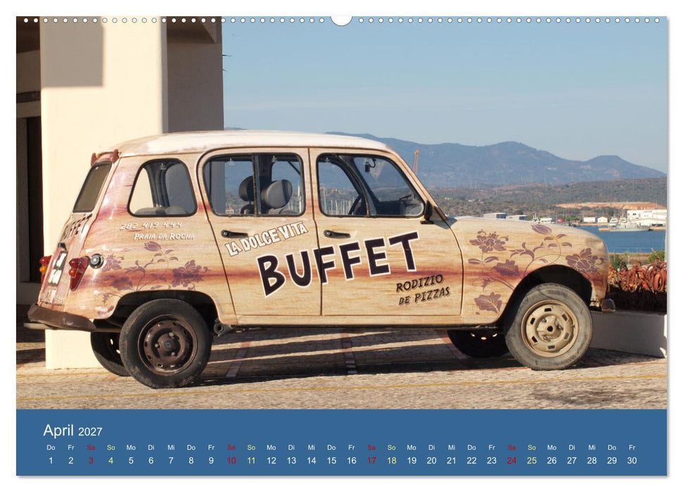 Kultauto aus Frankreich - Renault 4 (CALVENDO Wandkalender 2027)