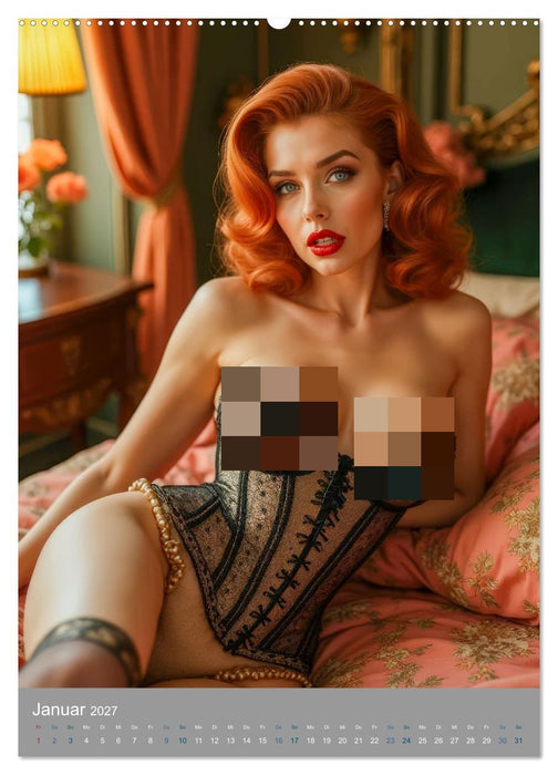 Pinup-Diven (CALVENDO Premium Wandkalender 2027)