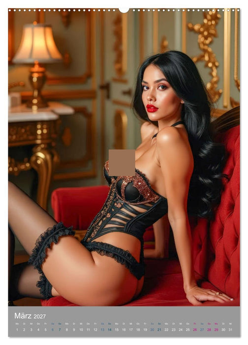 Pinup-Diven (CALVENDO Premium Wandkalender 2027)