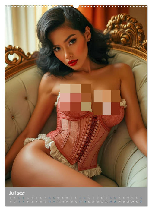 Pinup-Diven (CALVENDO Premium Wandkalender 2027)