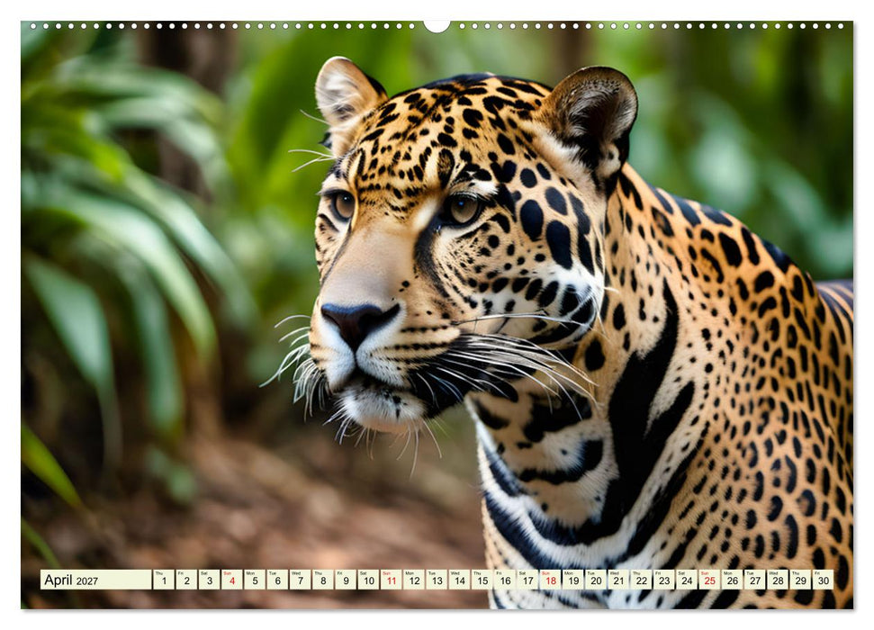 South America's impressive wildlife (CALVENDO Monthly Calendar 2027)
