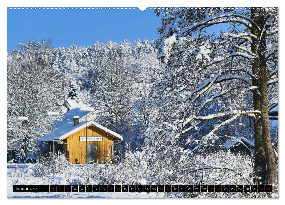 Die Stauden - Heimat in den westlichen Wälder Augsburg (CALVENDO Premium Wandkalender 2027)