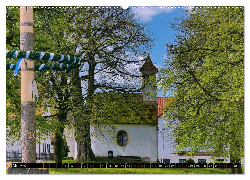 Die Stauden - Heimat in den westlichen Wälder Augsburg (CALVENDO Premium Wandkalender 2027)