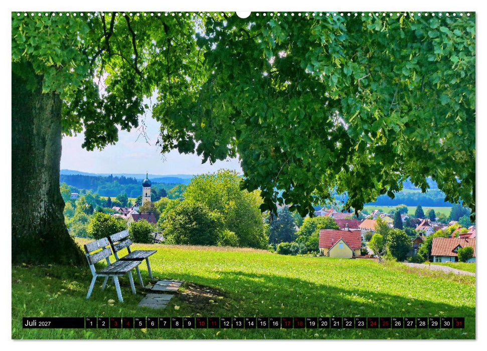 Die Stauden - Heimat in den westlichen Wälder Augsburg (CALVENDO Premium Wandkalender 2027)