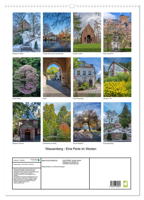 Wassenberg - Eine Perle im Westen (CALVENDO Wandkalender 2027)