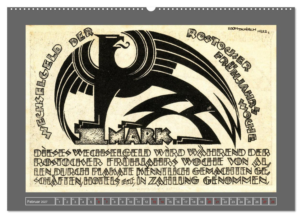 Gruß aus Rostock (CALVENDO Premium Wandkalender 2027)
