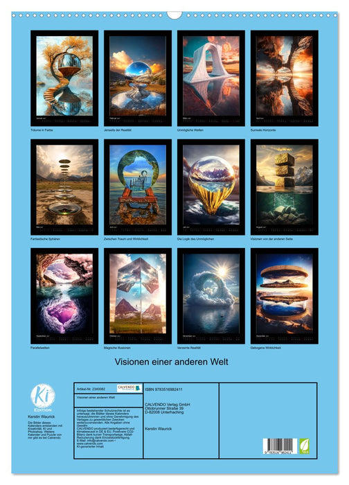 Visionen einer anderen Welt (CALVENDO Wandkalender 2027)