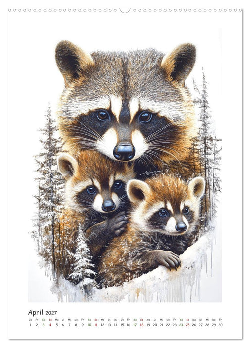 Wild und vertraut (CALVENDO Premium Wandkalender 2027)