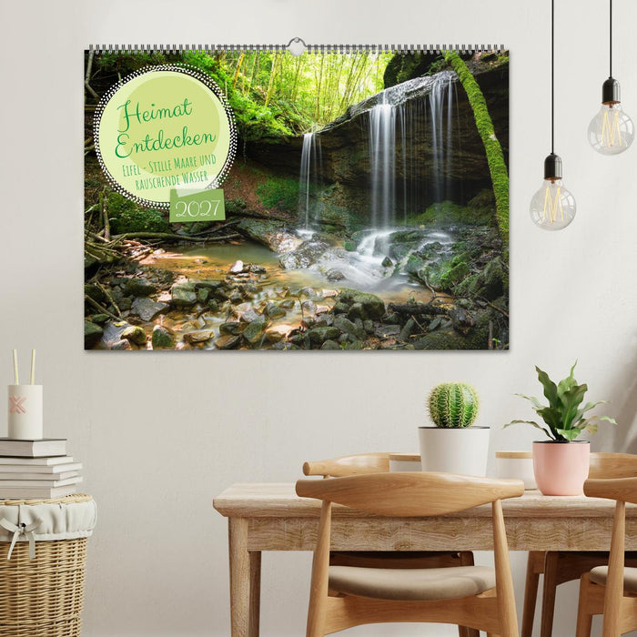 Heimat Entdecken: Eifel - Stille Maare und rauschende Wasser (CALVENDO Wandkalender 2027)