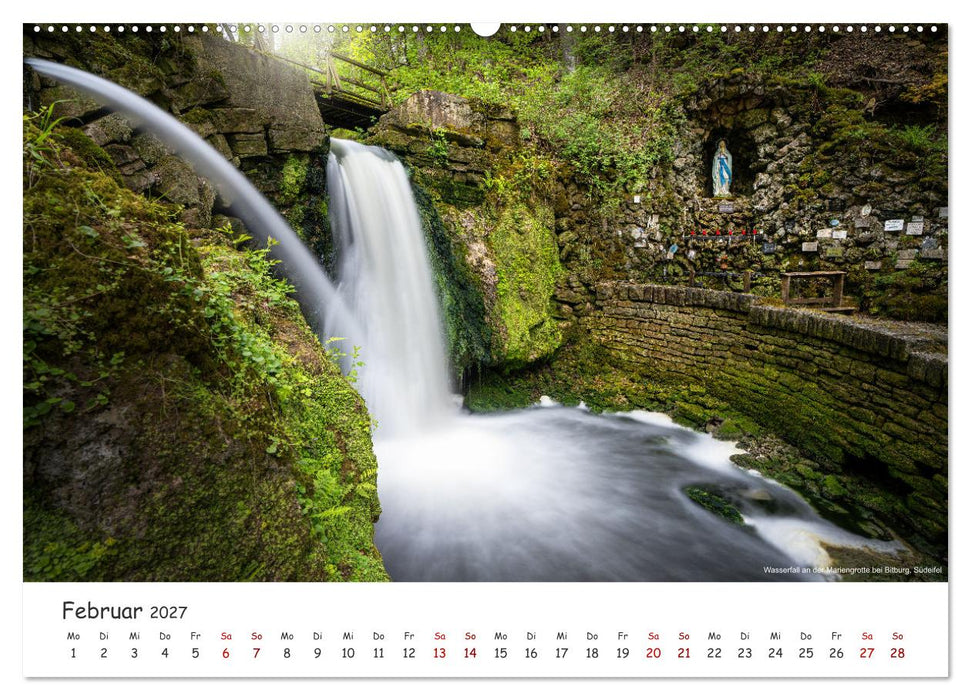 Heimat Entdecken: Eifel - Stille Maare und rauschende Wasser (CALVENDO Wandkalender 2027)