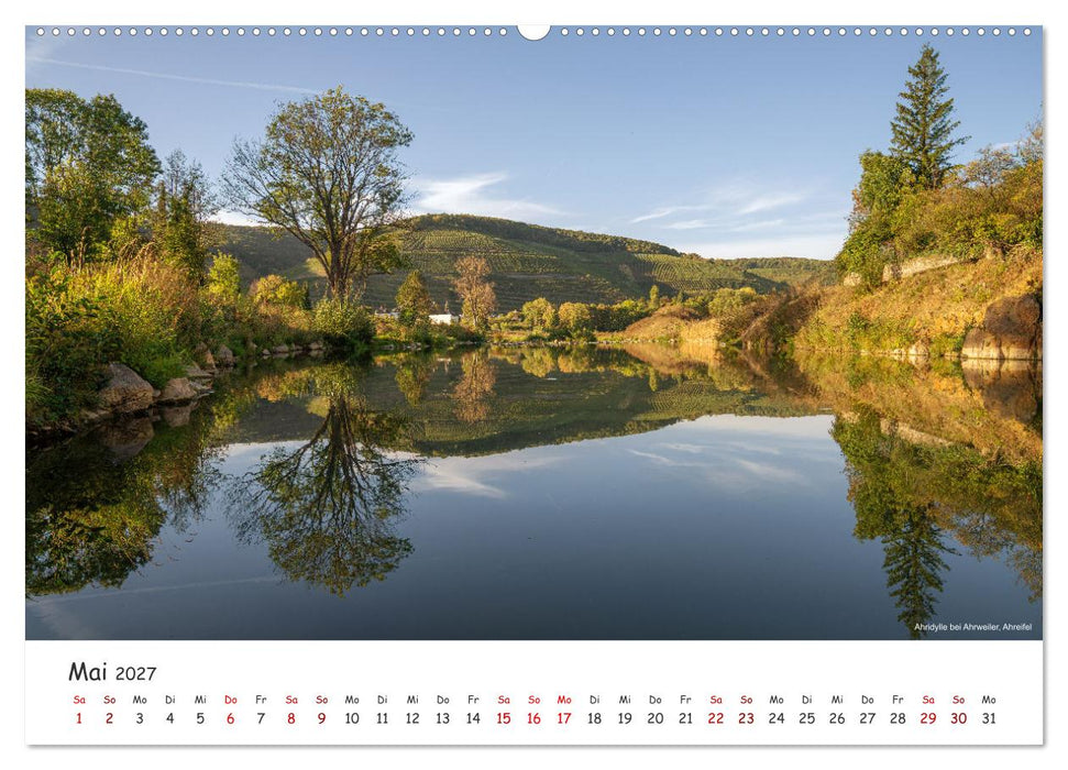 Heimat Entdecken: Eifel - Stille Maare und rauschende Wasser (CALVENDO Wandkalender 2027)