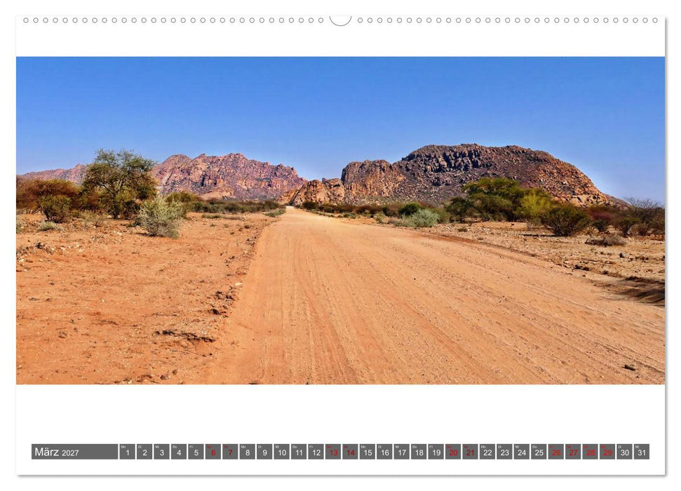 Namibia - Landschaft und Panorama (CALVENDO Wandkalender 2027)