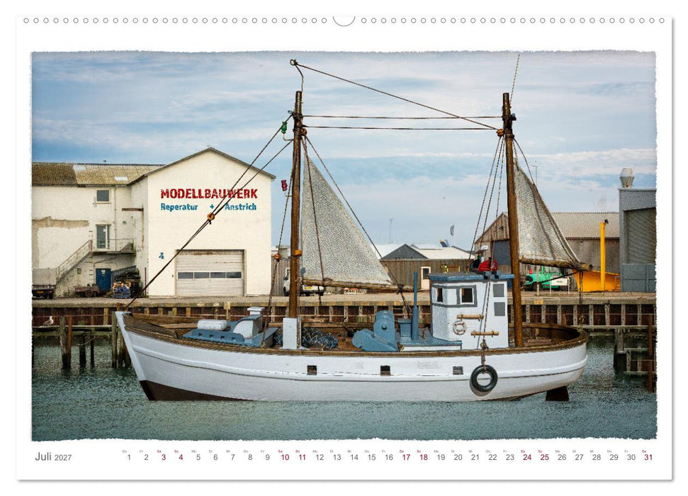 Modellschiffe in Szene gesetzt. (CALVENDO Premium Wandkalender 2027)