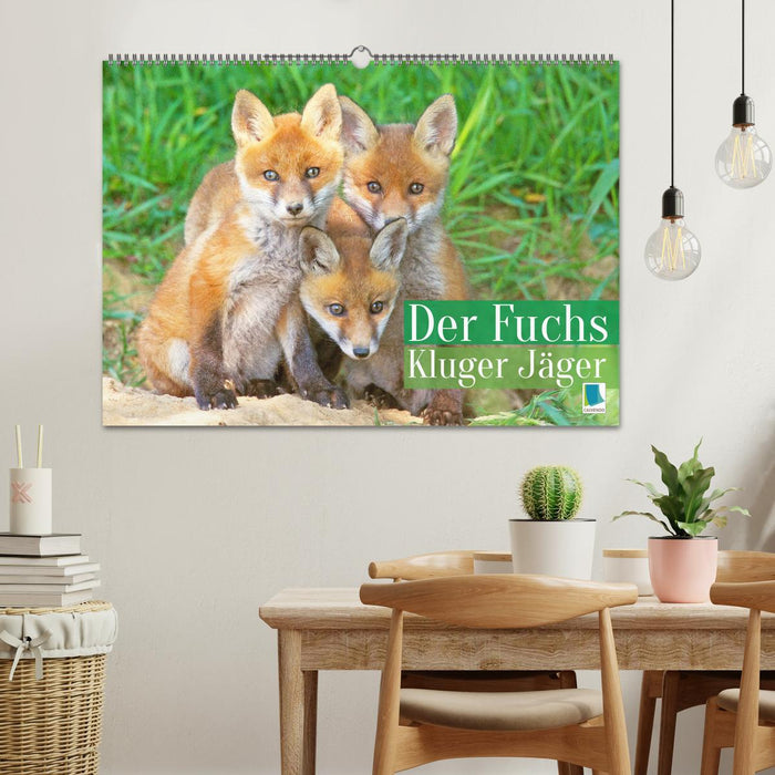 Der Fuchs: Kluger Jäger (CALVENDO Wandkalender 2027)