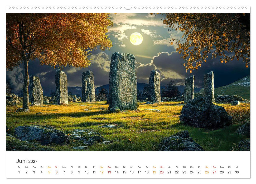 Magische Steine - Tor zur Anderswelt (CALVENDO Wandkalender 2027)