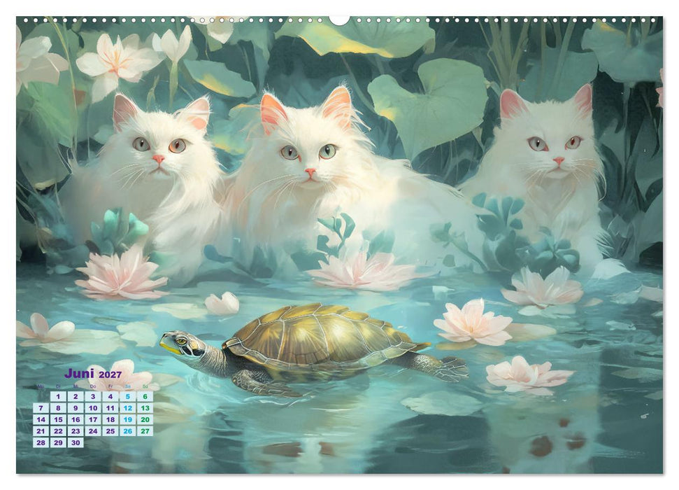 Verspieltheit und Harmonie (CALVENDO Premium Wandkalender 2027)