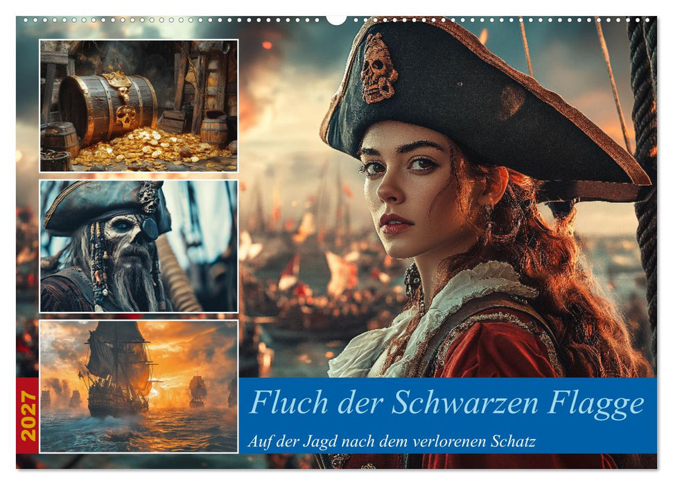 Fluch der Schwarzen Flagge (CALVENDO Wandkalender 2027)