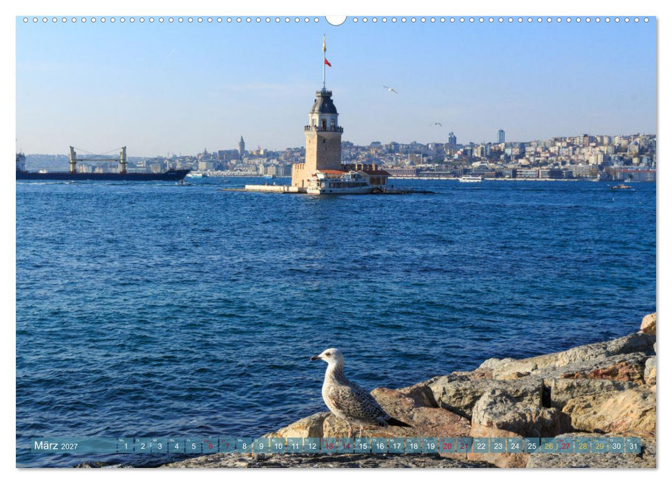 Istanbul - Lebendige Metropole voller Geschichte und Pracht (CALVENDO Wandkalender 2027)