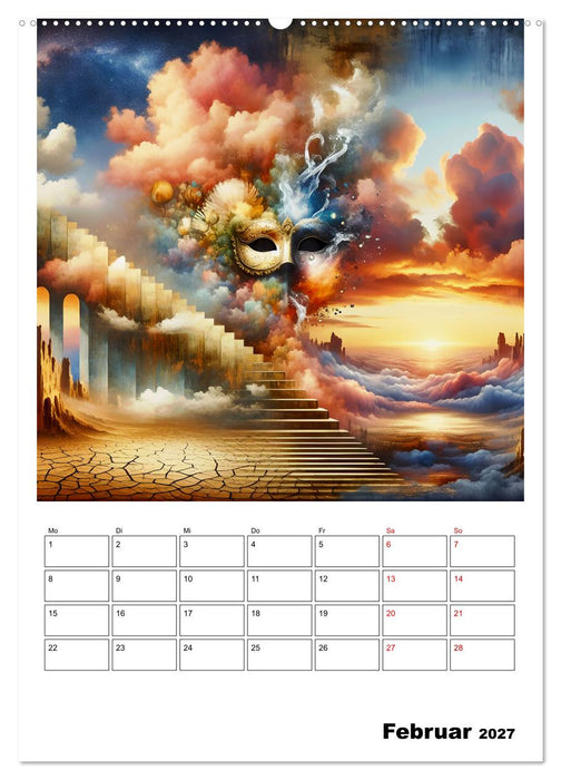 Treppen der Illusionen (CALVENDO Premium Wandkalender 2027)