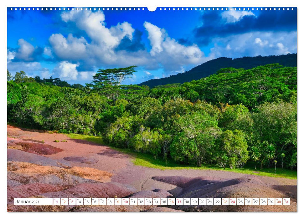 Mauritius - Schönheit im Indischen Ozean (CALVENDO Premium Wandkalender 2027)