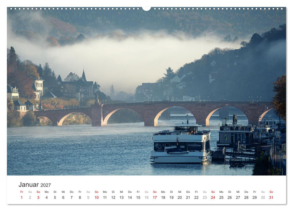 Heidelberg im Fokus (CALVENDO Premium Wandkalender 2027)