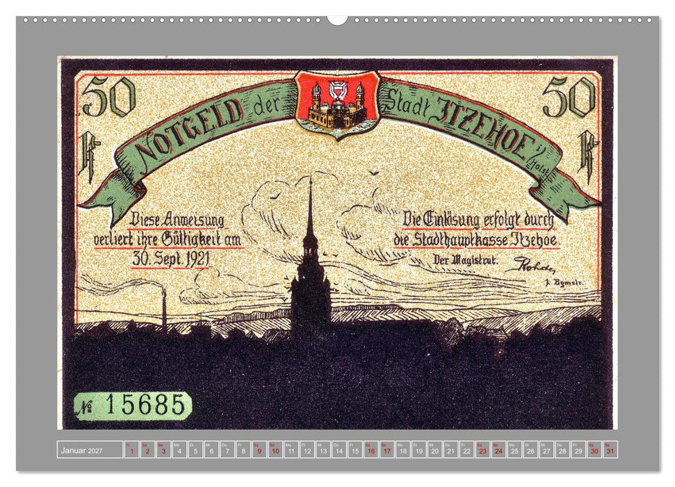 Gruß aus Itzehoe (CALVENDO Premium Wandkalender 2027)