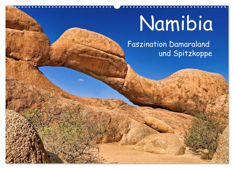 Namibia – Faszination Damaraland und Spitzkoppe (CALVENDO Wandkalender 2027)
