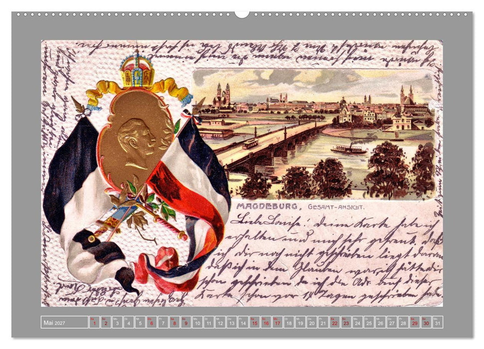 Gruß aus Magdeburg (CALVENDO Wandkalender 2027)