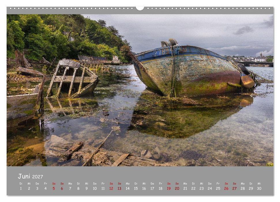 Wracks der Vergangenheit – Gestrandete Zeugen der Zeit (CALVENDO Premium Wandkalender 2027)