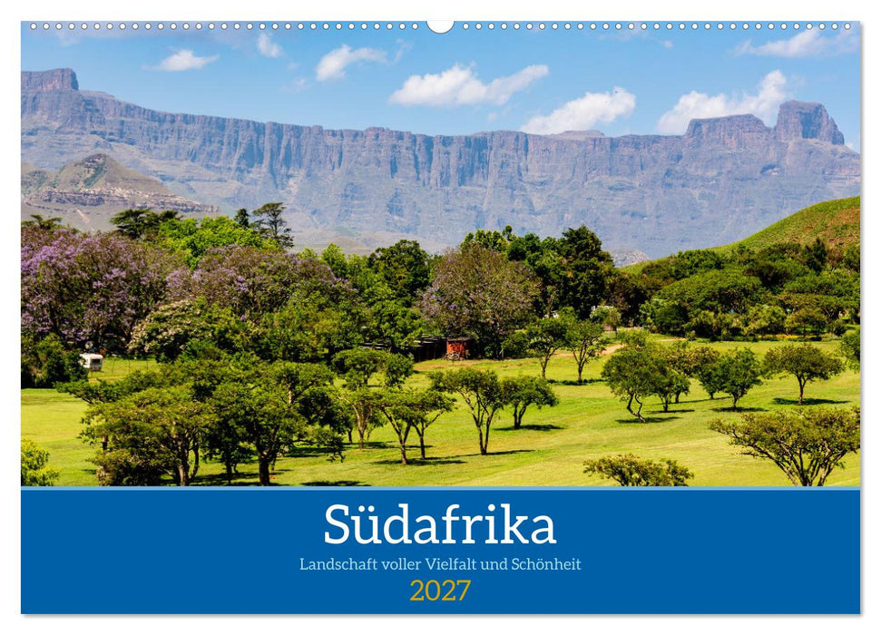 Südafrika - Landschaft voller Vielfalt und Schönheit (CALVENDO Wandkalender 2027)