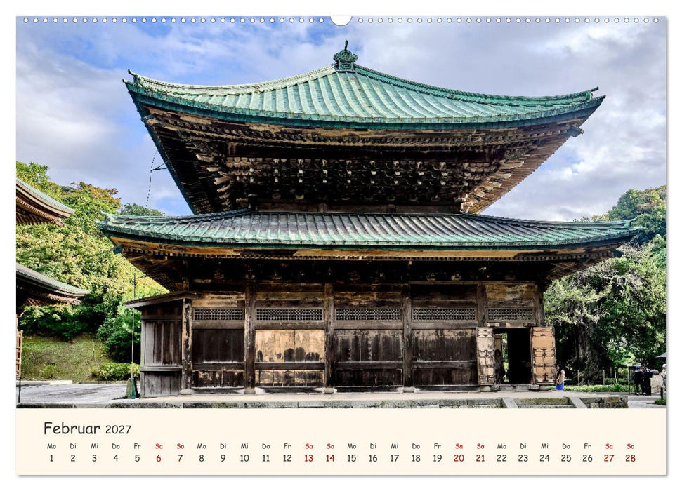 Japan - Traditon und Moderne (CALVENDO Wandkalender 2027)