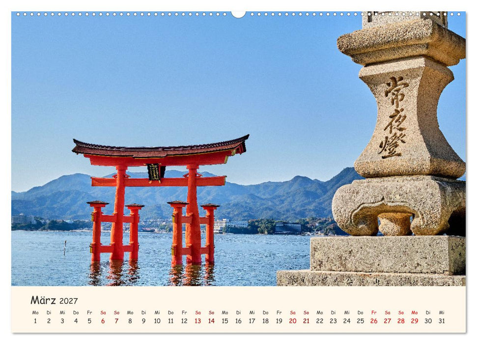 Japan - Traditon und Moderne (CALVENDO Wandkalender 2027)