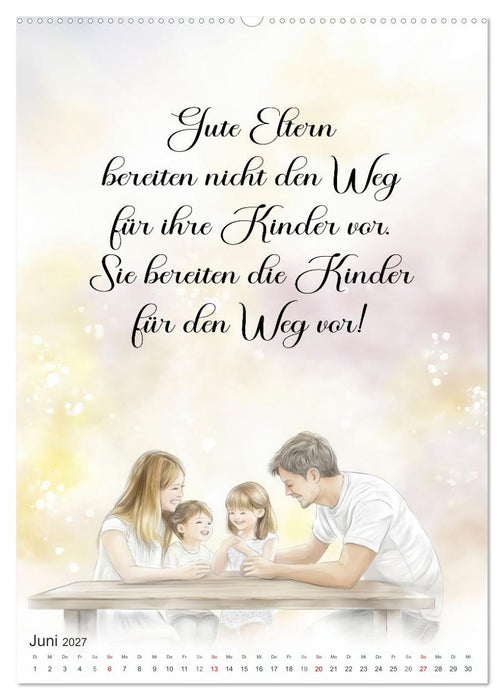 Elternsprüche (CALVENDO Wandkalender 2027)