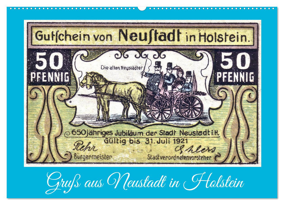 Gruß aus Neustadt in Holstein (CALVENDO Wandkalender 2027)