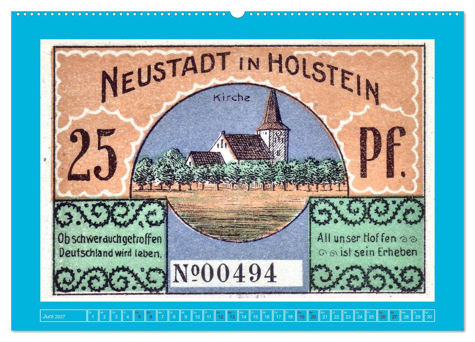 Gruß aus Neustadt in Holstein (CALVENDO Wandkalender 2027)