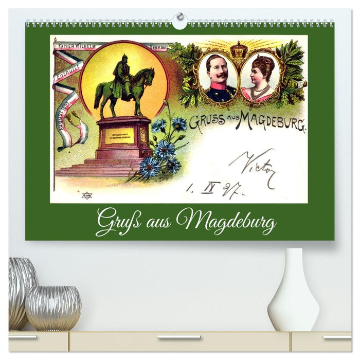 Gruß aus Magdeburg (CALVENDO Premium Wandkalender 2027)