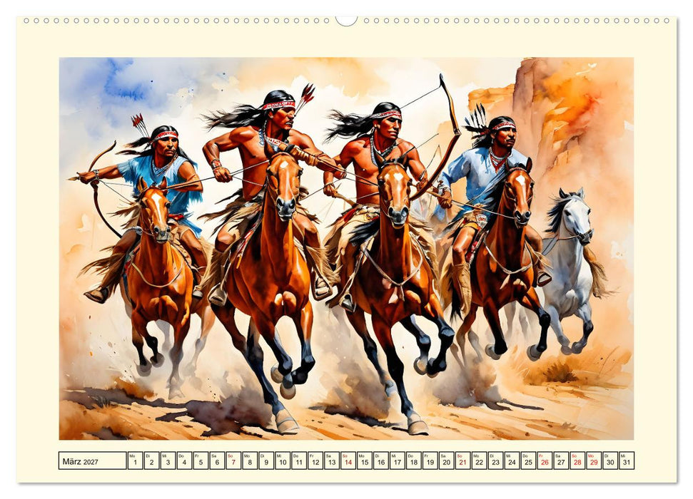 Nostalgie - der Wilde Westen (CALVENDO Wandkalender 2027)