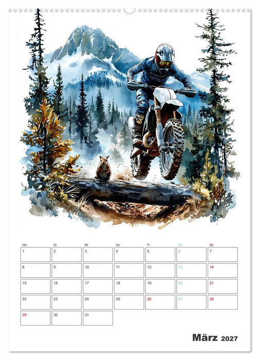 Motocross - Der Sport für echte Abenteurer (CALVENDO Wandkalender 2027)