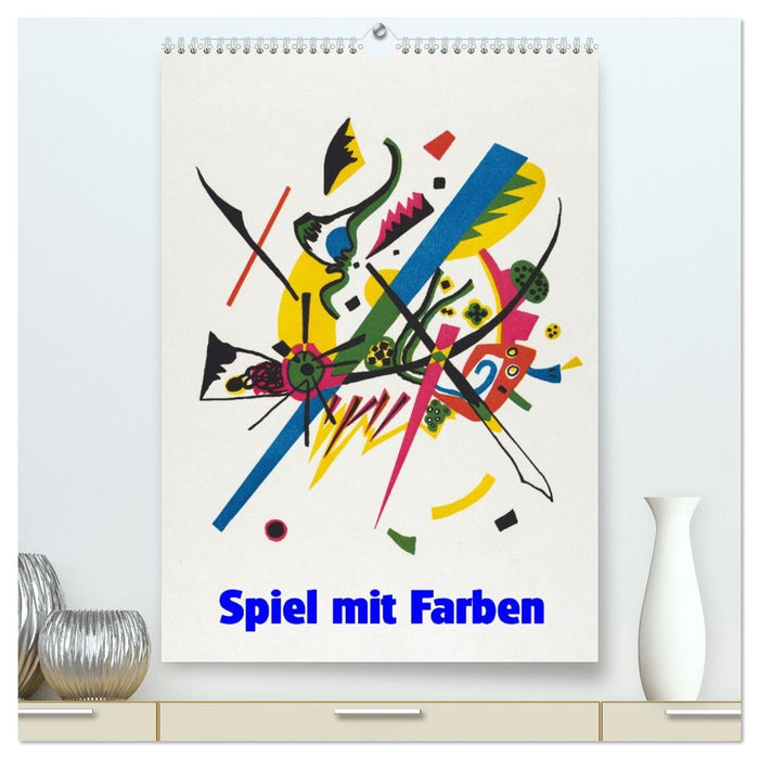 Spiel mit Farben (CALVENDO Premium Wandkalender 2027)