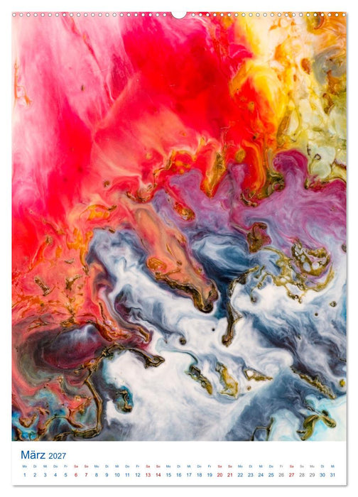 Spiel mit Farben (CALVENDO Premium Wandkalender 2027)