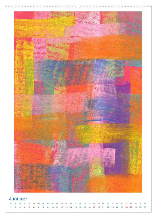 Spiel mit Farben (CALVENDO Premium Wandkalender 2027)